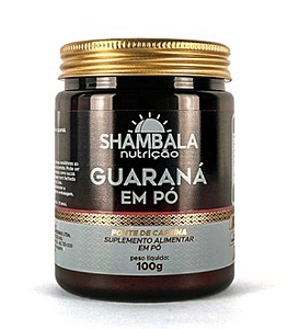 Guaraná em pó - 100g - Shambala