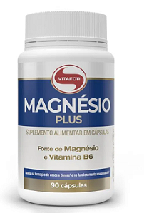 Magnésio Plus - 90 cápsulas - Vitafor