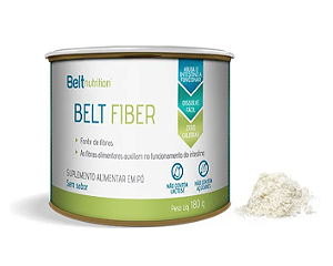 Belt Fiber - Regulação Intestinal - Lata 180g - Belt Nutrition