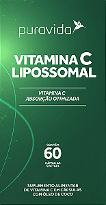 Vitamina C Lipossomal - PURAVIDA - 60 CÁPS