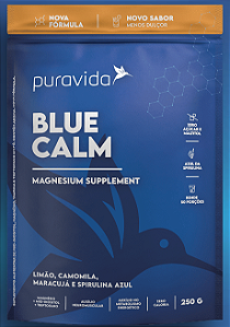 Blue Calm - Suplemento para Qualidade do Sono - Puravida - 250g