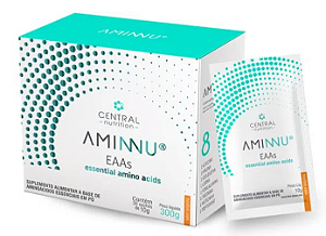 Aminnu - 30 sachês de 10g - Tangerina - Central Nutrition