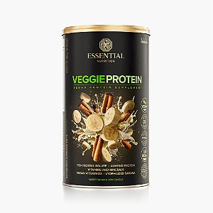 Veggie Protein - Essential - Banana com Canela - Lata 462g