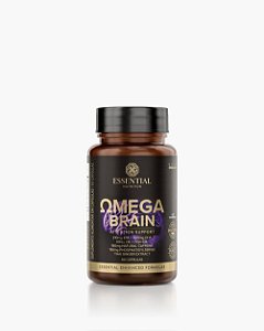 Omega Brain - Omega 3 e associações - 60 cápsulas - Essential