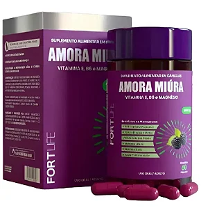Amora Miura - 60 cáps - 1000mg - FORTLIFE