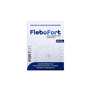 FleboFort - 50mg - 60 comprimidos - FORTLIFE