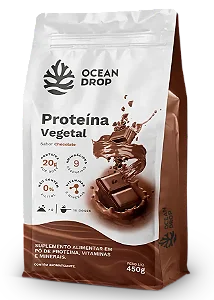 Proteína Vegetal - Chocolate - 450g - Ocean Drop