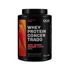 Whey Protein Concentrado - 900g - Morango - DUX NUTRITION