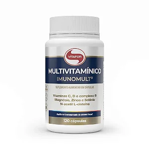 Multivitamínico Imunomult - 120 Cápsulas - Vitafor