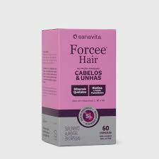 Forcee Hair - Cabelos e Unhas - 60 Cápsulas - Sanavita