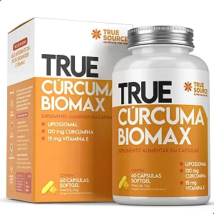 True Cúrcuma Biomax Lipossomal - 60 Cáps - True Source
