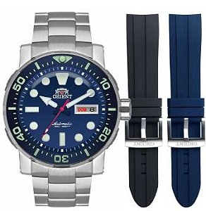Relógio Orient Diver Poseidon Automático F49SS014  Azul