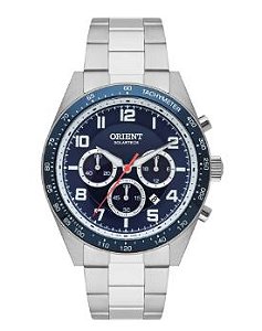 RELÓGIO ORIENT SOLARTECH CRONÓGRAFO MBSSC250 PRATA