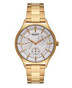RELÓGIO ORIENT ETERNAL FEMININO MULTIFUNÇÃO FGSSM085 DOURADO