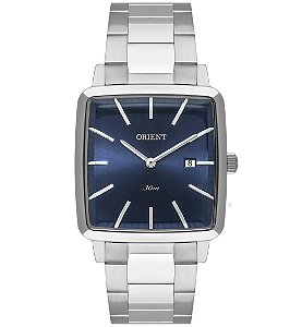 RELÓGIO ORIENT NEO VINTAGE MASCULINO Azul GBSS1056 s1sx PRATA