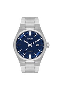 RELÓGIO ORIENT ETERNAL MASCULINO SOLARTECH MBSS1493 D1SX PRATA AZUL