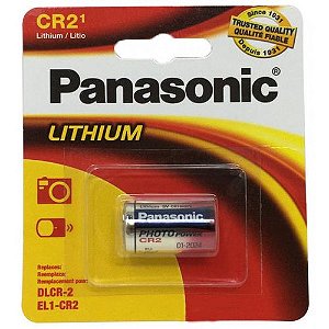 Pilha CR2 Lithium Panasonic - CR-2PA/1B