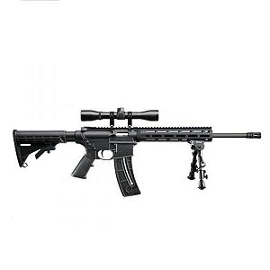 Rifle Smith & Wesson M&P 15-22 Sport c/ Luneta 4x e Bipod