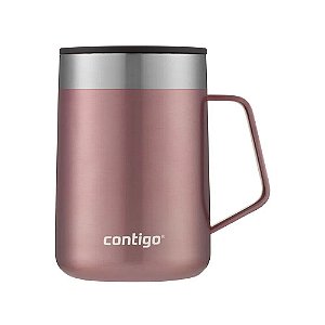 Caneca Térmica Contigo Street Inox 414 ml Rose c/ Tampa