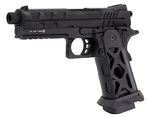 PISTOLA KROWN LAND SRC CO2 4.5MM HI-KL TARTARUS BLOWBACK PRETA