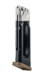 Carregador GLOCK UMAREX 18R 4,5MM CO2 G19X COYOTE