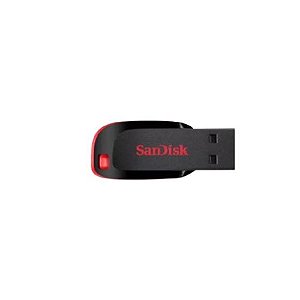 Pen Drive 32GB USB 2.0 Sandisk Cruzer BLADE Z50 - SDCZ50-032G-B35B