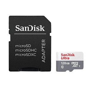 Cartão de Memória MicroSD 128GB ULTRA CL10 SANDISK