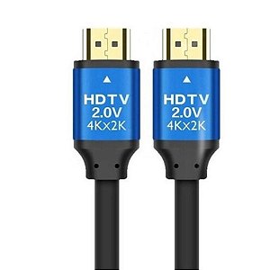 Cabo HDMI 3 Metros Alta Velocidade 4K Tomate - MHD-4113