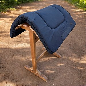 Manta Preta para cavalo forro para sela ou arreio oferta