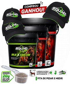 KIT EQUINO VIP 6KG POTROS + 3KG MAXIMUM