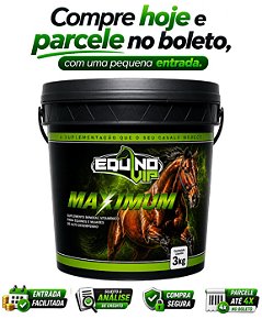 3KG EQUINO VIP MAXIMUM - BOLETO PARCELADO