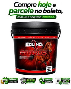 3KG EQUINO VIP POTROS - BOLETO PARCELADO