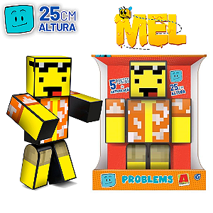 Boneco STICK Minecraft 25CM Turma do Problems ALGAZARRA – Starhouse Mega  Store