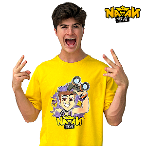 CAMISA NATAN POR AÍ AMARELA