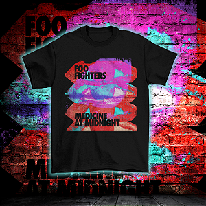 CAMISETA FOO FIGHTERS - CURITIBA - BRASIL 2023 - Anesthesia Wear