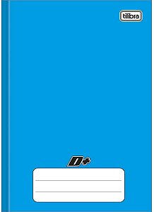 Caderno brochura Pequeno CD 96 Folhas Azul - Tilibra