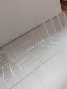 Cortador Sabonetes em Acrílico