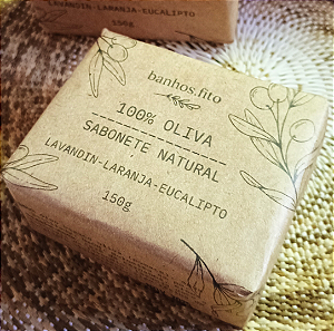 Sabonete Natural 100% Oliva