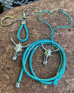 Conjunto Laço de Retrovisor + Chaveiro LongHorn