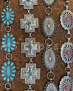 Cinto de Corrente com Conchos - Diversos Modelos