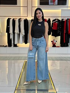 CALÇA JEANS JEANS PANTALONA CÓS NYLON