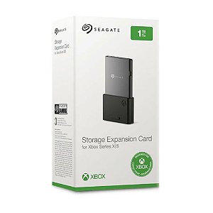 Placa de expansão de armazenamento Seagate / SSD de expansão NVMe 1TB para Xbox Series X|S