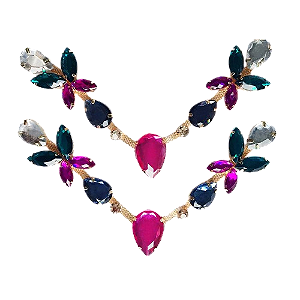 Cabedal Milan Banhado em V