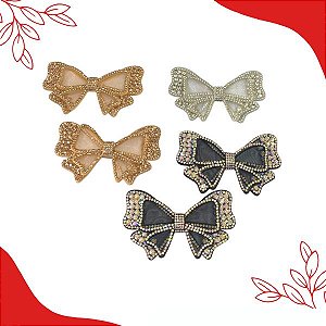 Aplique de Tecido Para Chinelo - 3 PARES