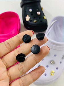 Botons Adaptador Pin para Aplique 20 Peças De Plastico (Infantil e Adulto) para Babuches e Crocs
