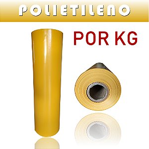 BOBINA DE POLIETILENO AMARELO - 70CM POR KG
