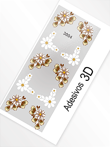 Adesivo 3D de Unha - 3004
