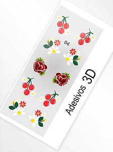 Adesivo 3D de Unha - 04