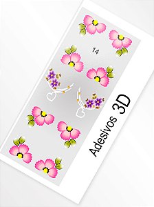 Adesivo 3D de Unha - 14
