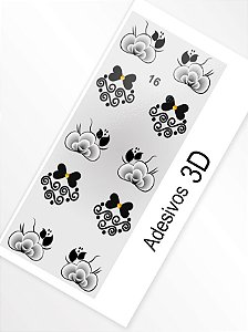 Adesivo 3D de Unha - 16